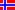 Flagge Norwegen