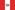 Flagge Peru