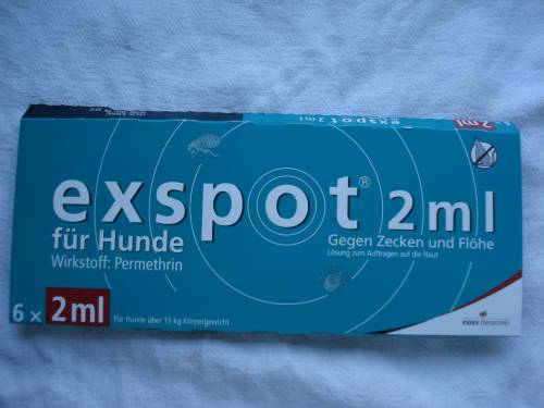 exspot mittel gegen zecken und flöhe